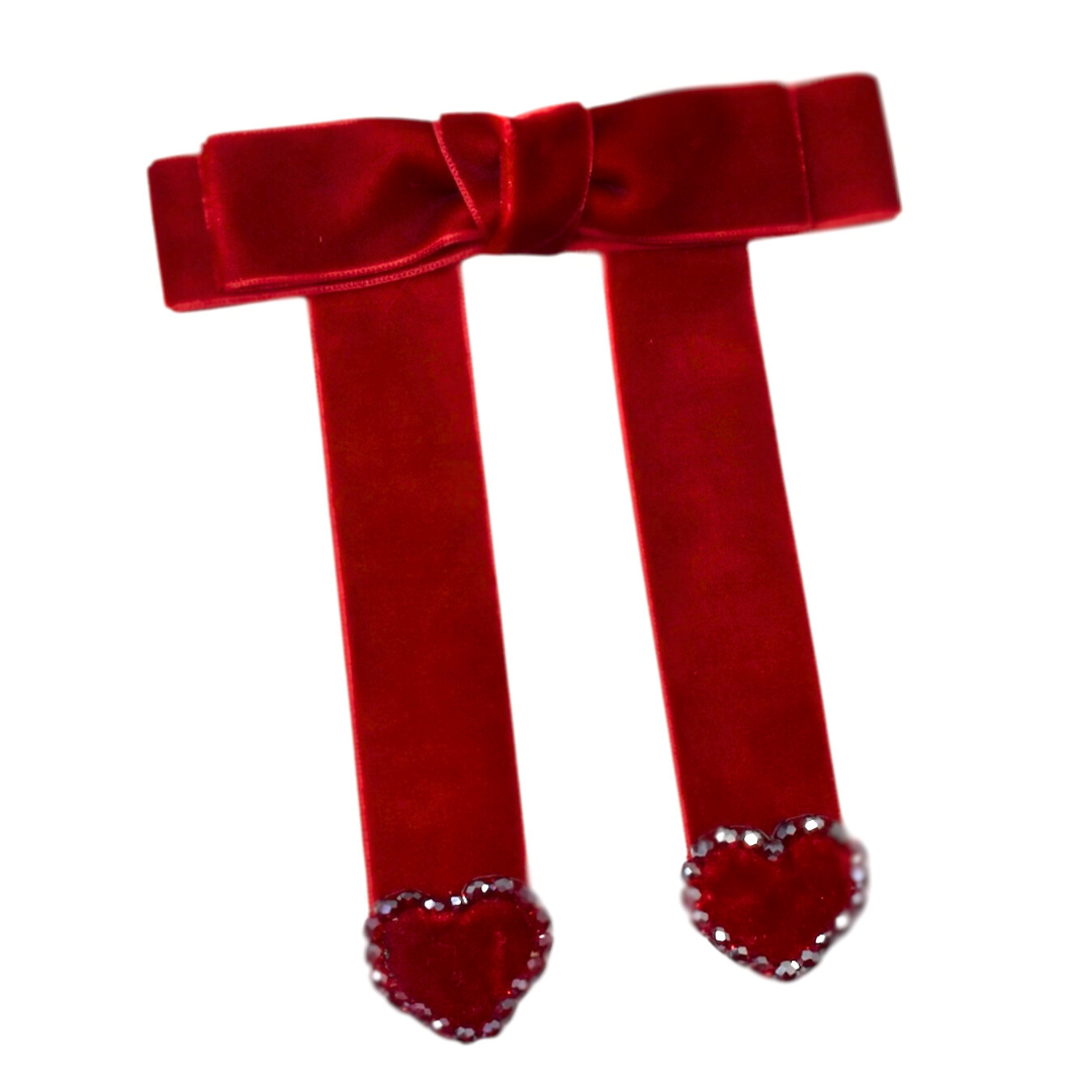 "Lover: Red Marie Bow"