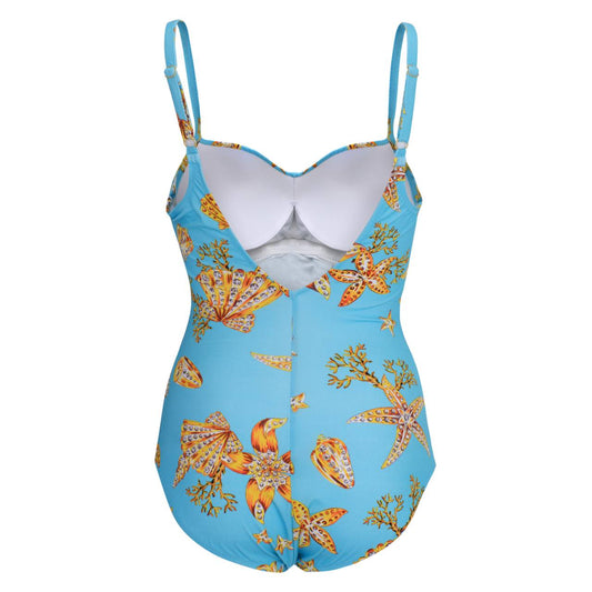 "Golden Seashell: Traje de Baño con Copa"