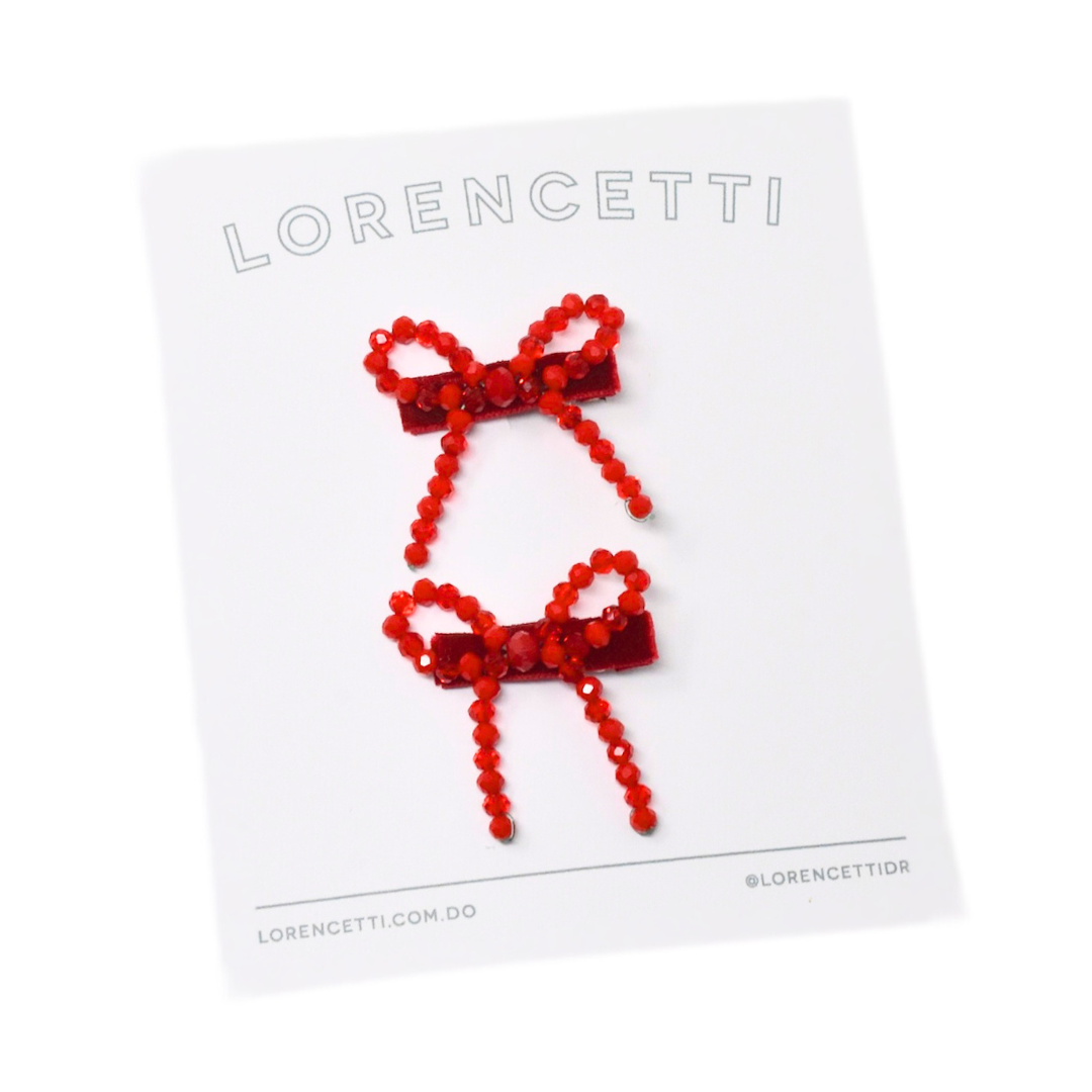 "Tokyo Hairclips: RED"