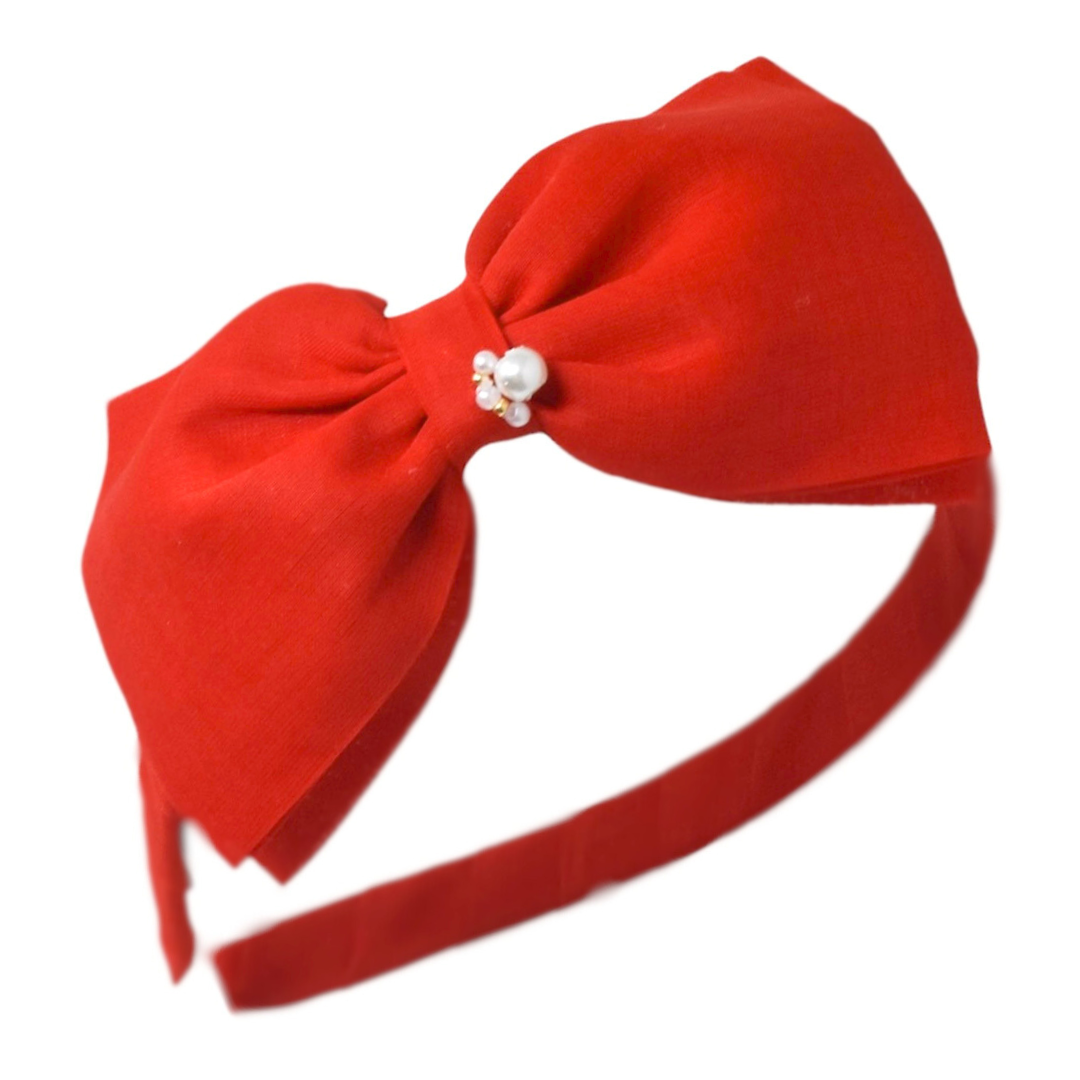 "Cintillo Darling: Cherry Red"