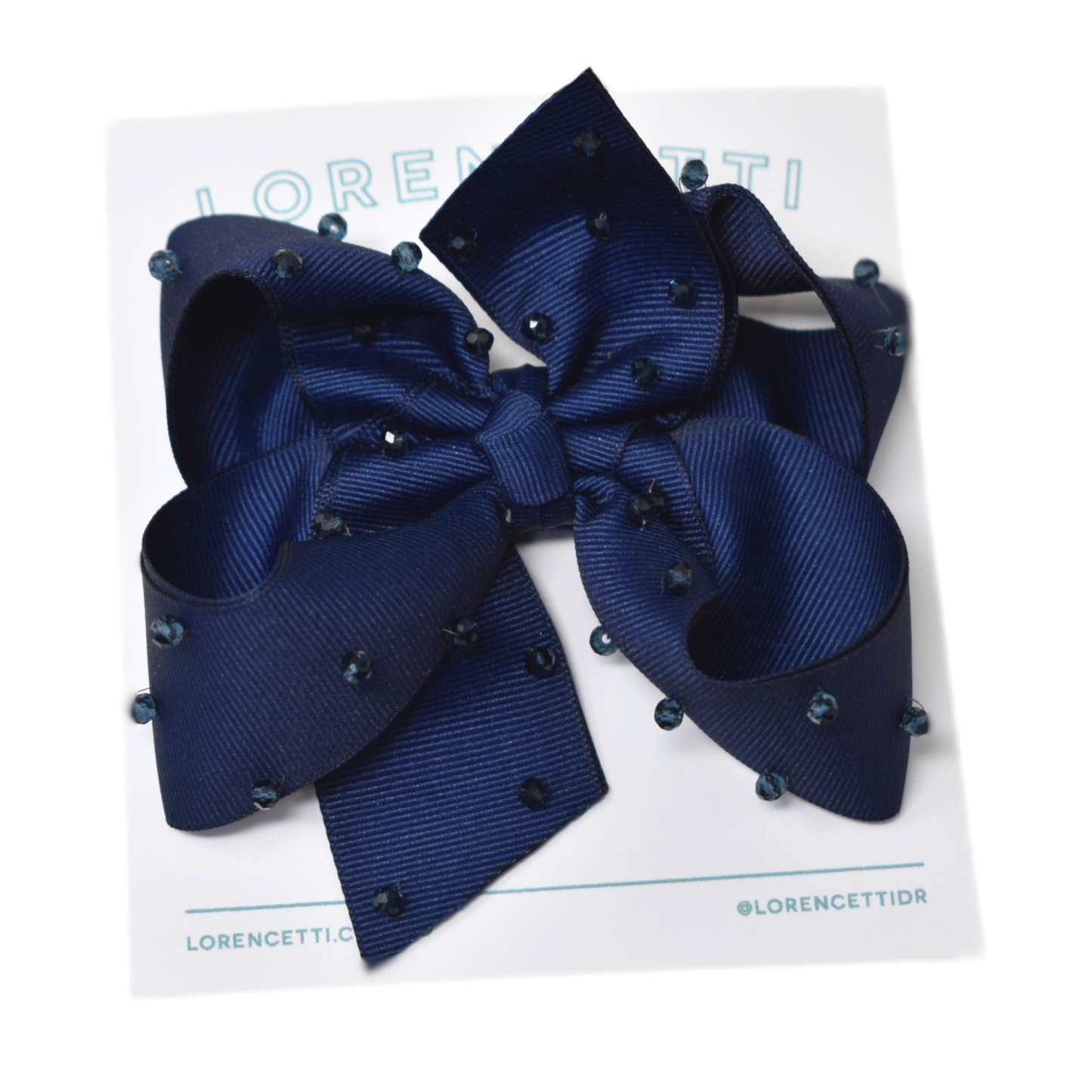 "Gros Crystal Mini: Navy