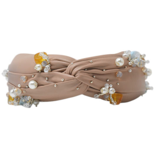 "Ritmo de la Isla: Diadema Turbante"