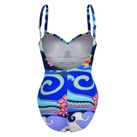 "Amalfi Coast: Traje de Baño con Copa"