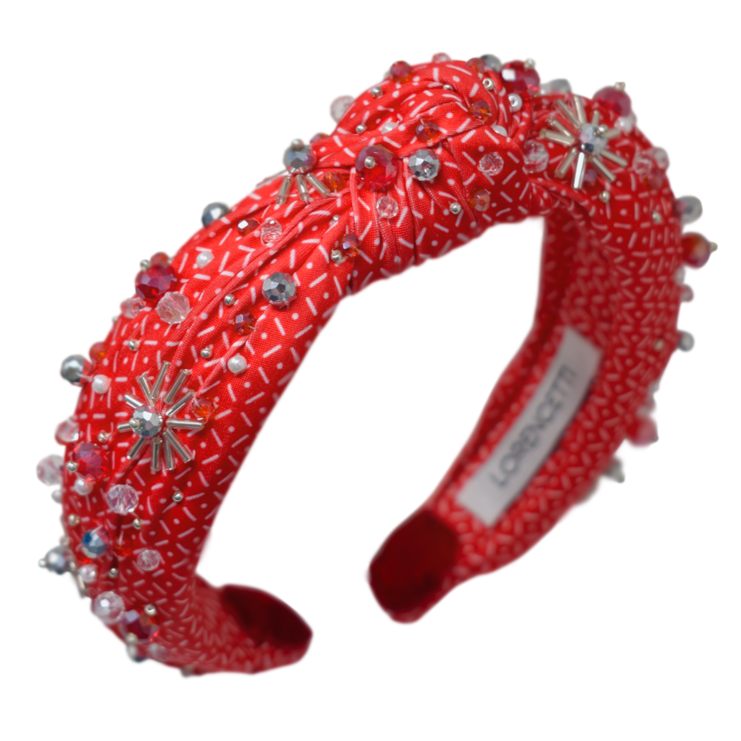 "Starry Red: Diadema Nudo"
