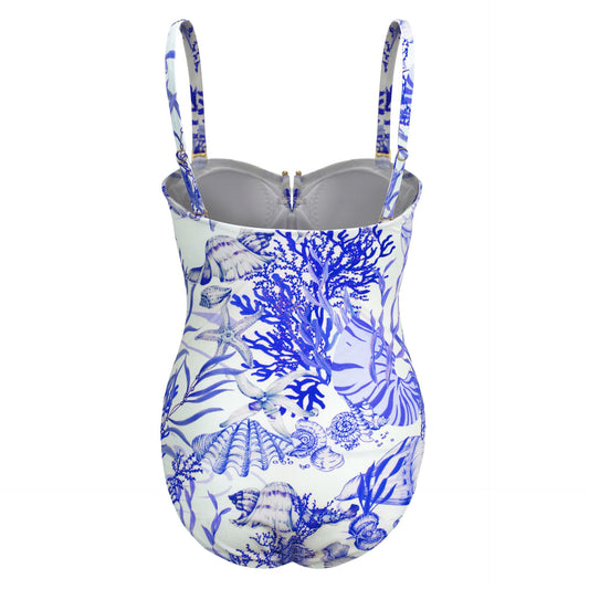 "Messina Mare: Traje de Baño Bandeau"