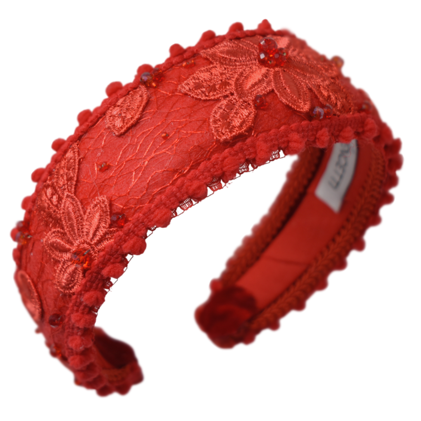 "Casquillo Red Bloom: Cintillo"