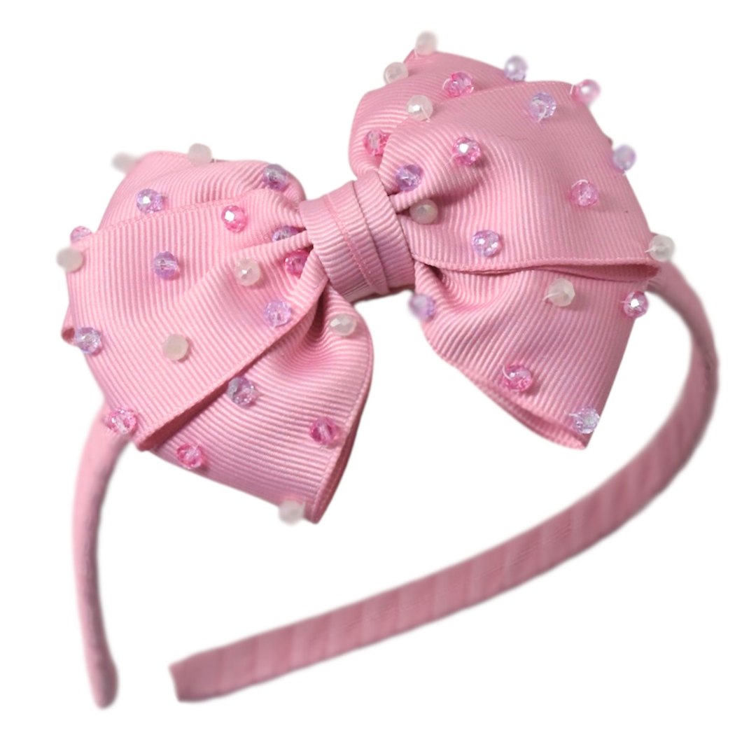 "Cintillo Chica Can: Girly Mauve"