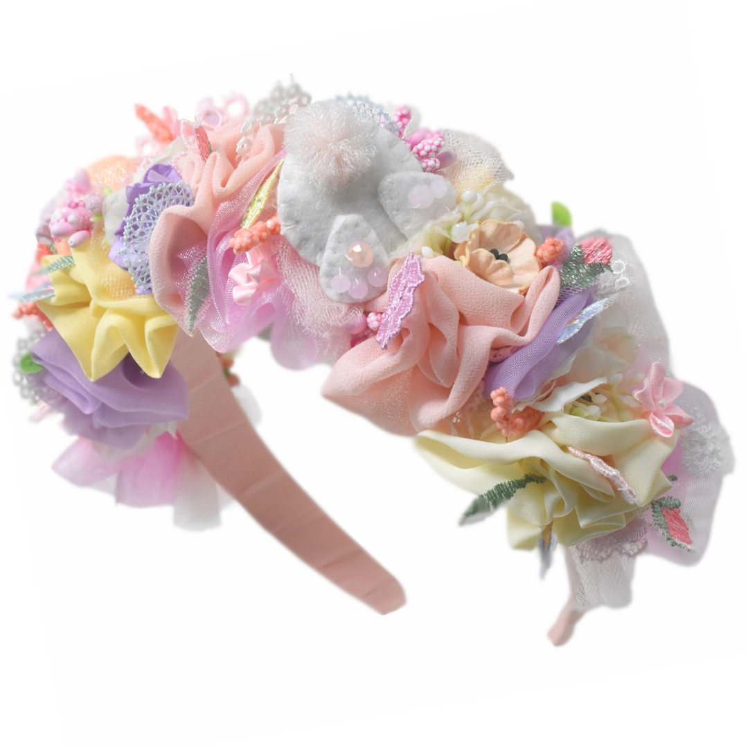 "Blooming in Grace: Corona de Easter"