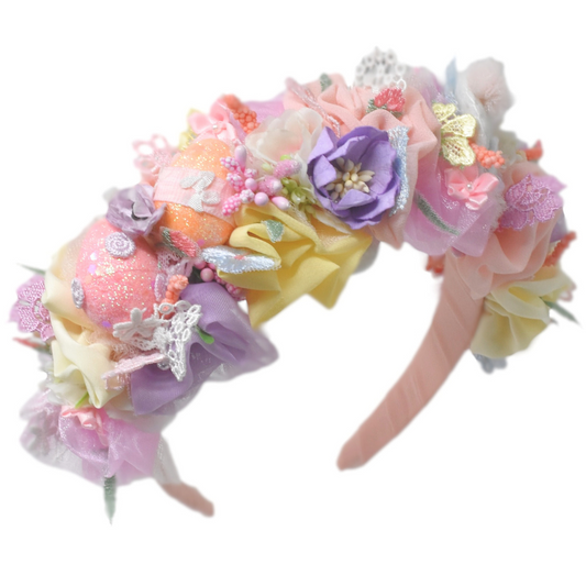 "Blooming in Grace: Corona de Easter"