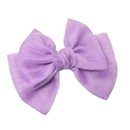 "Ada's Purple Party Bow"