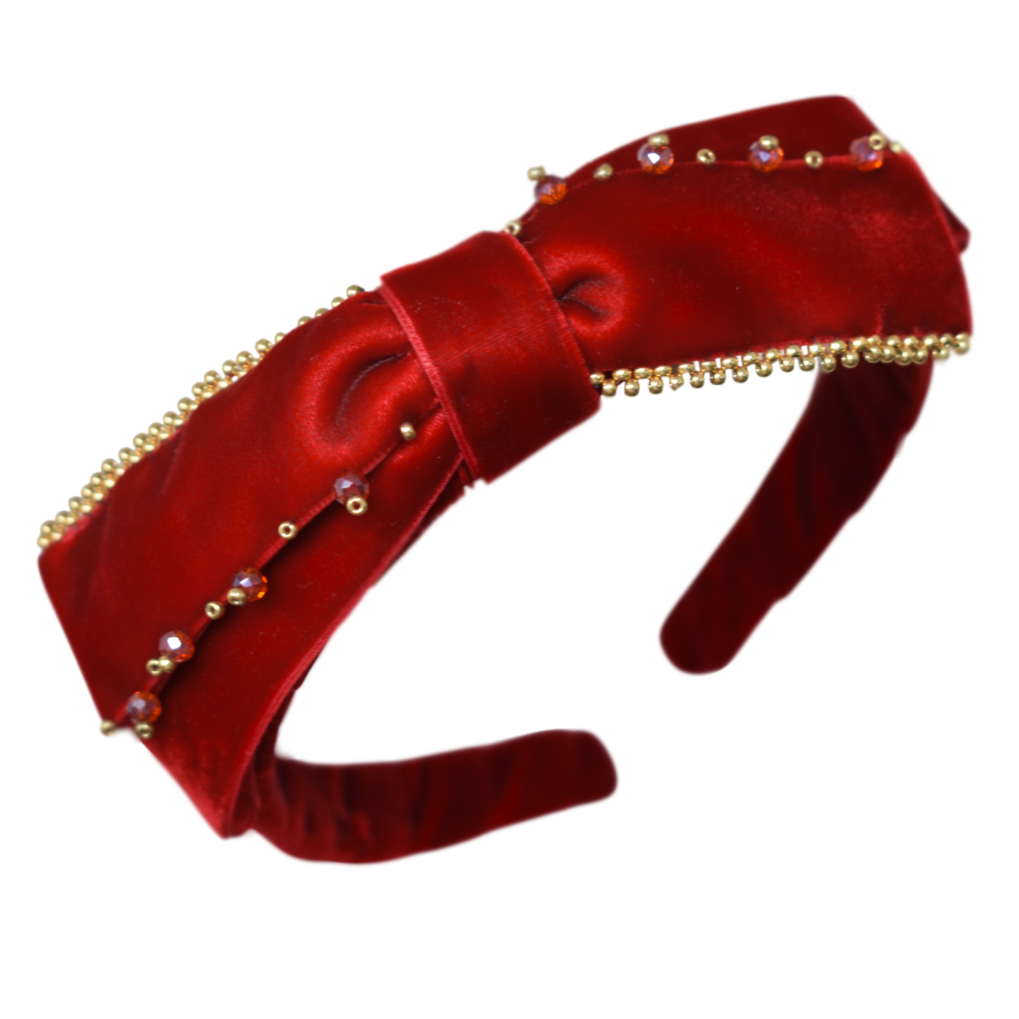 "Velvet Whisper: Cintillo Red"