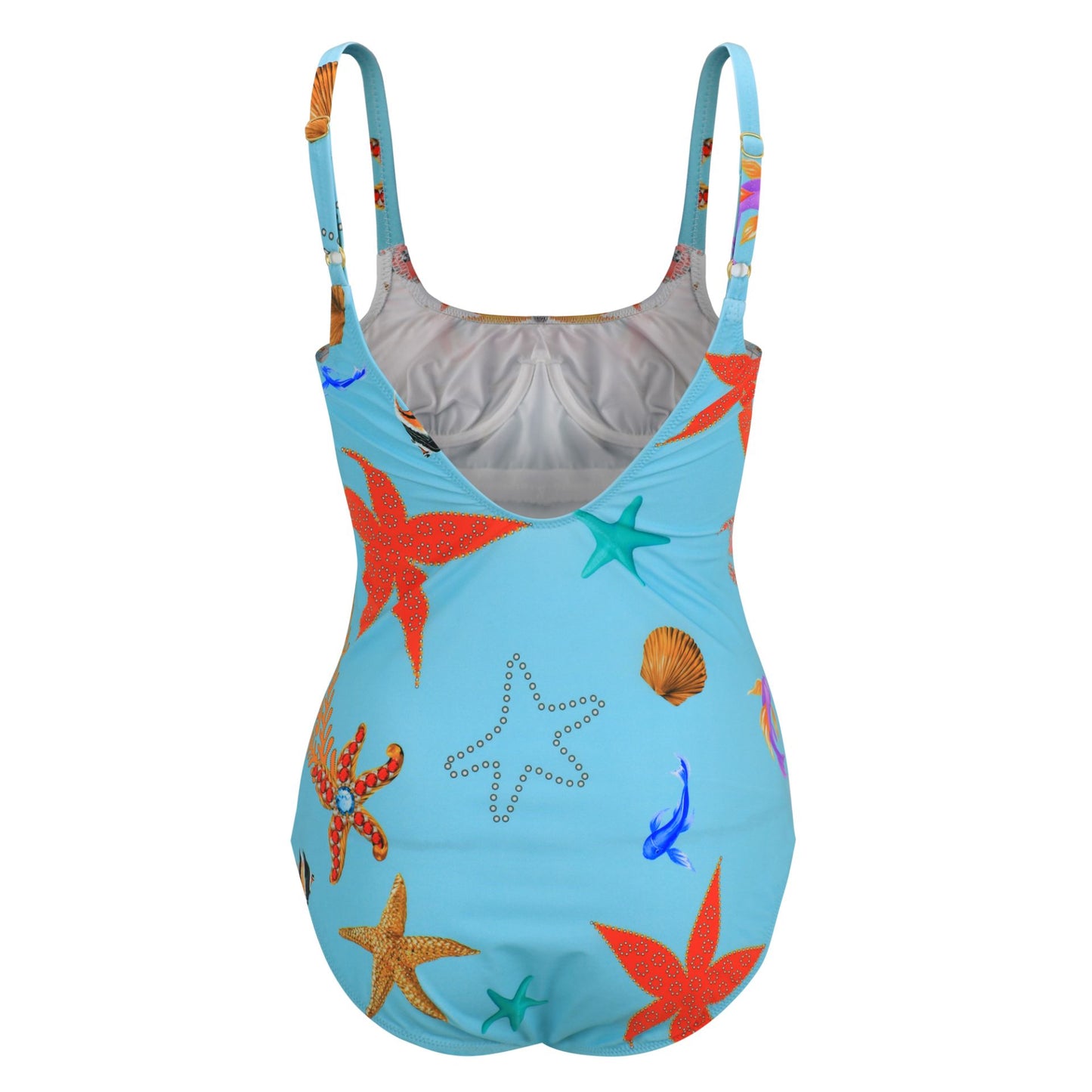 "Laguna Azzurra: Traje de Baño de Varilla"