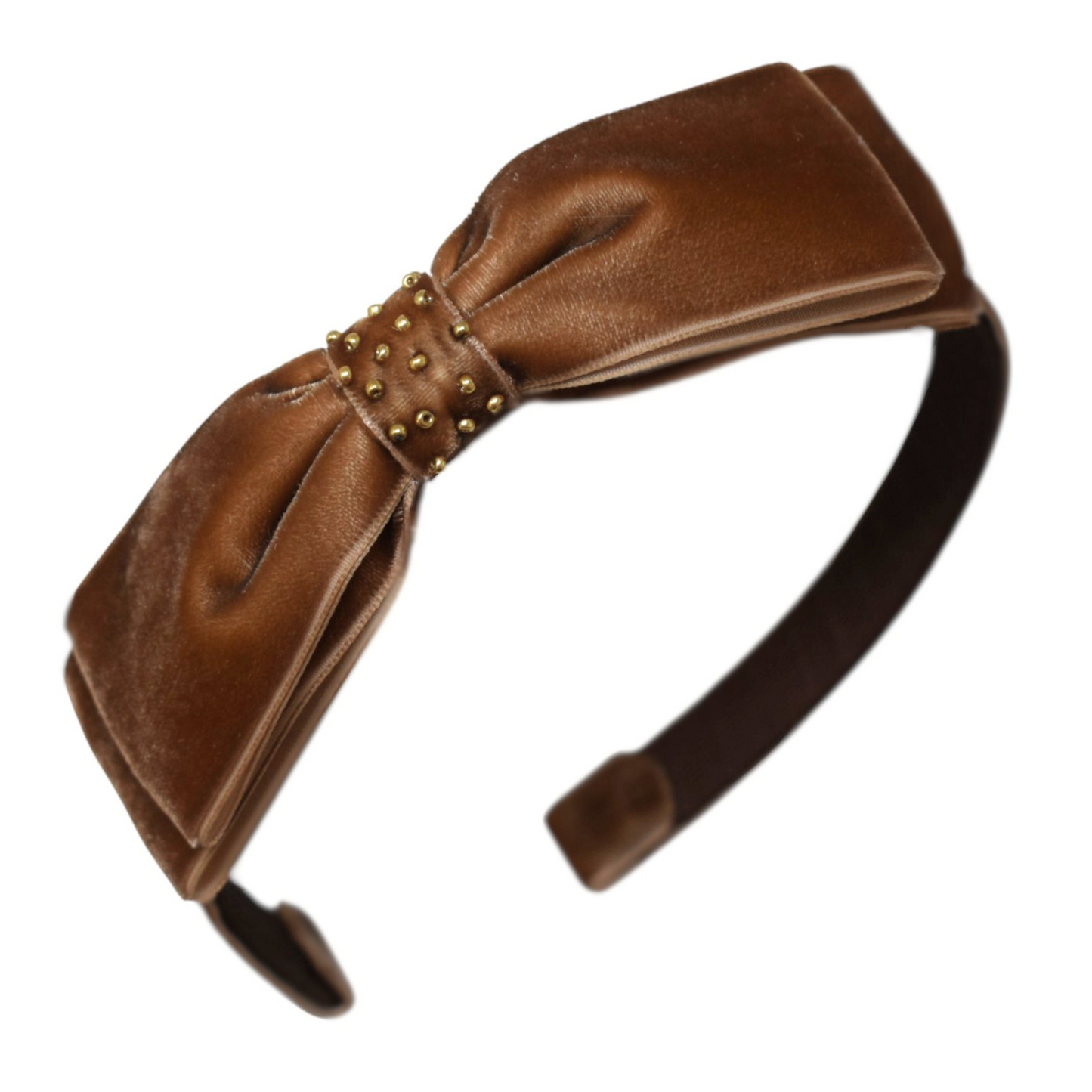 "Cintillo Triple: Velvet Brown"