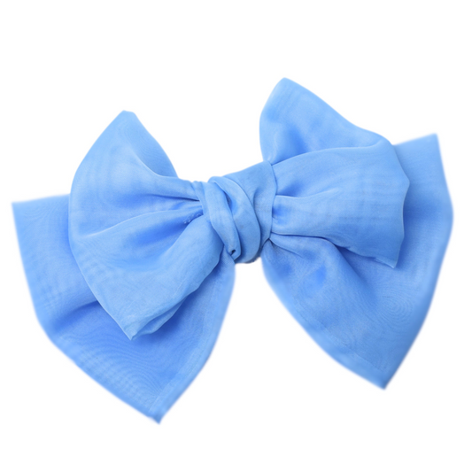 "Ella's Blue Party Bow"