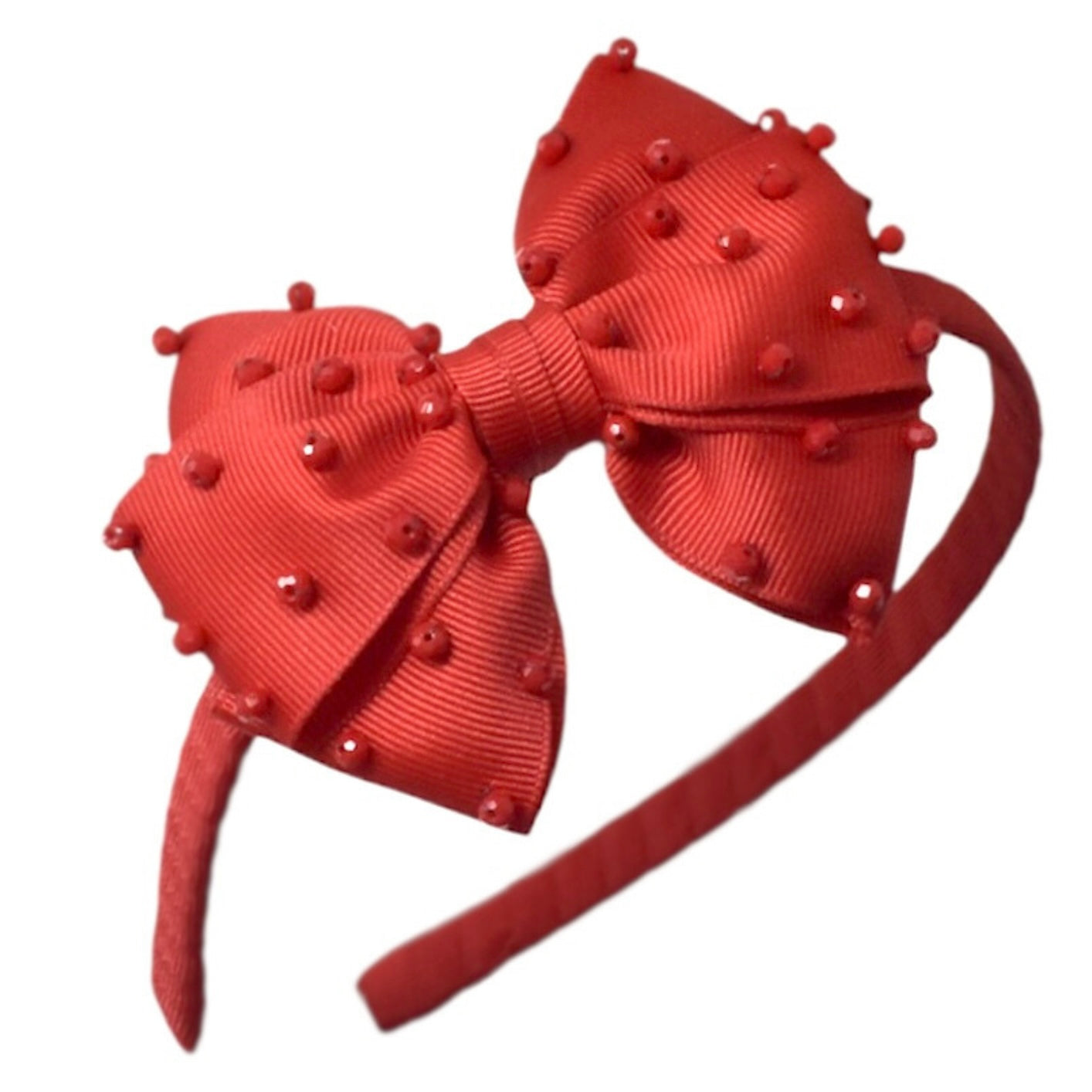 "Chica Can Cintillo: Rojo"
