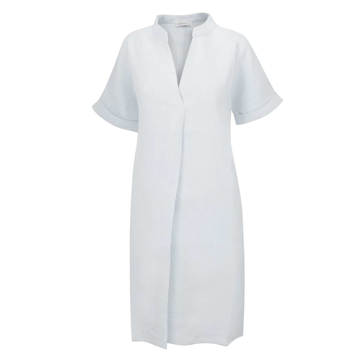 "Summer Linen White: Vestido de Lino"