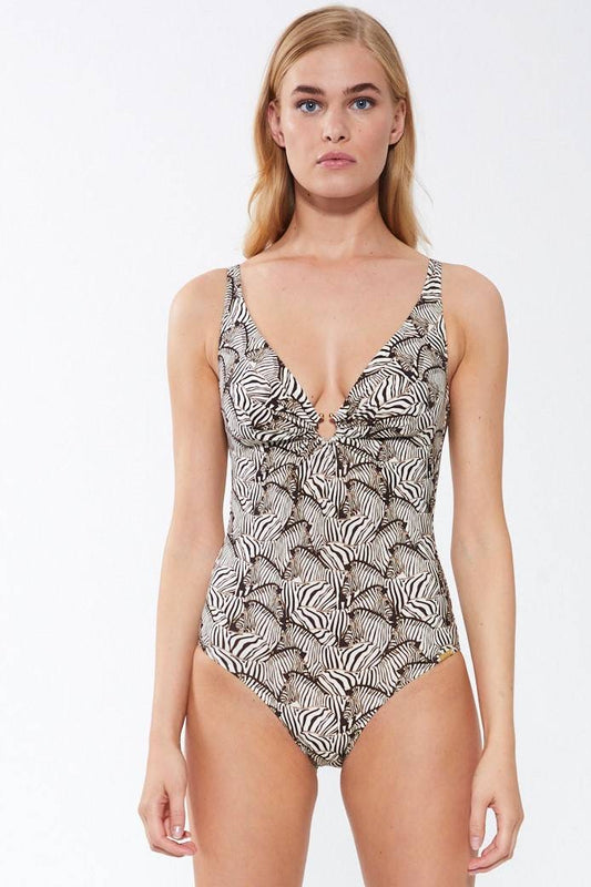 "Wild Zebra: Traje de Baño"