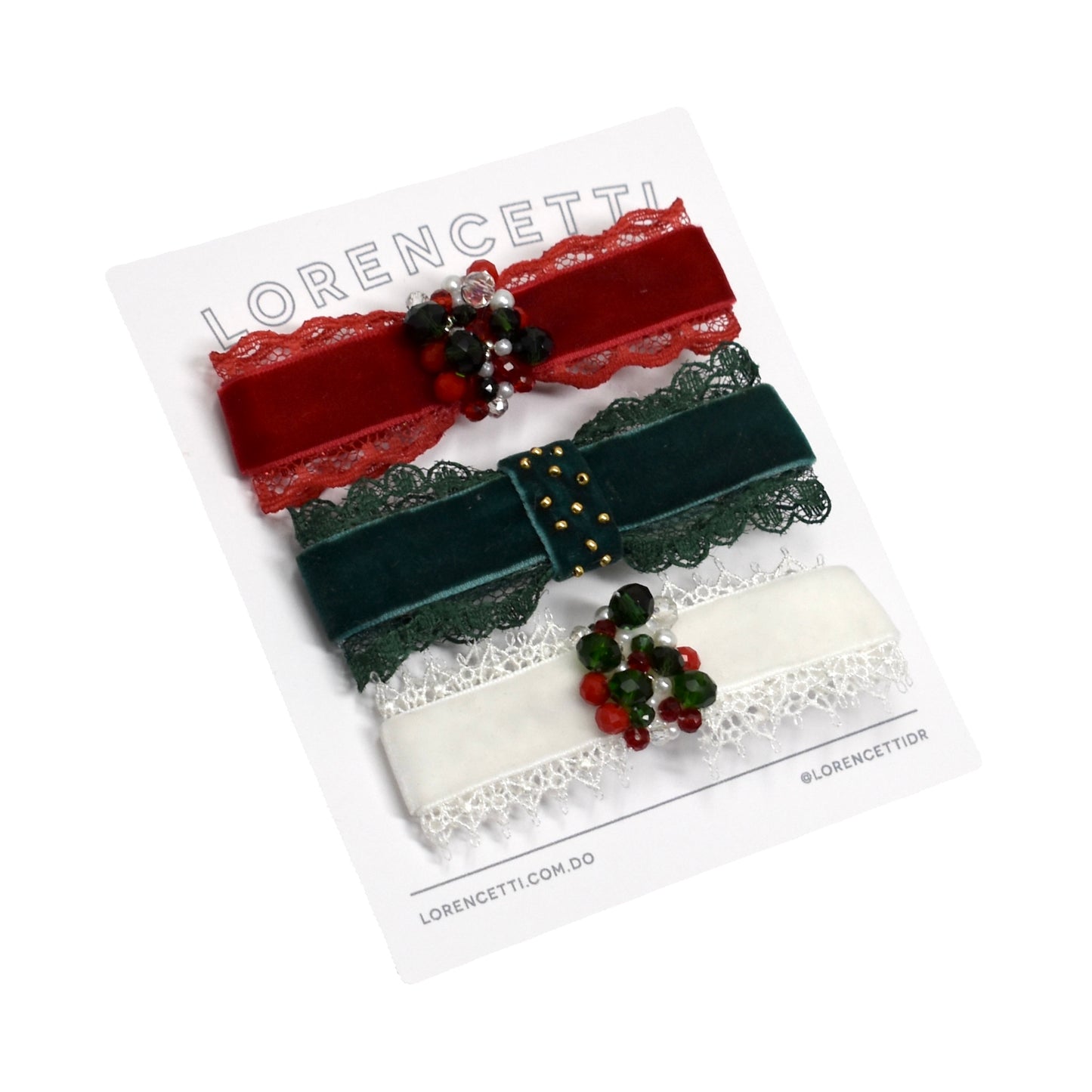 "Holiday Spirit: Set de Pinzas: