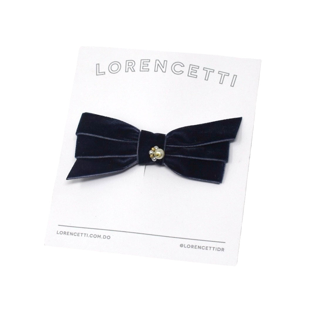"Victory Bow: Navy Blue"