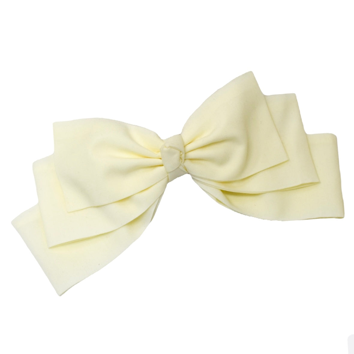 "Evangeline Bow: Soft Yellow"