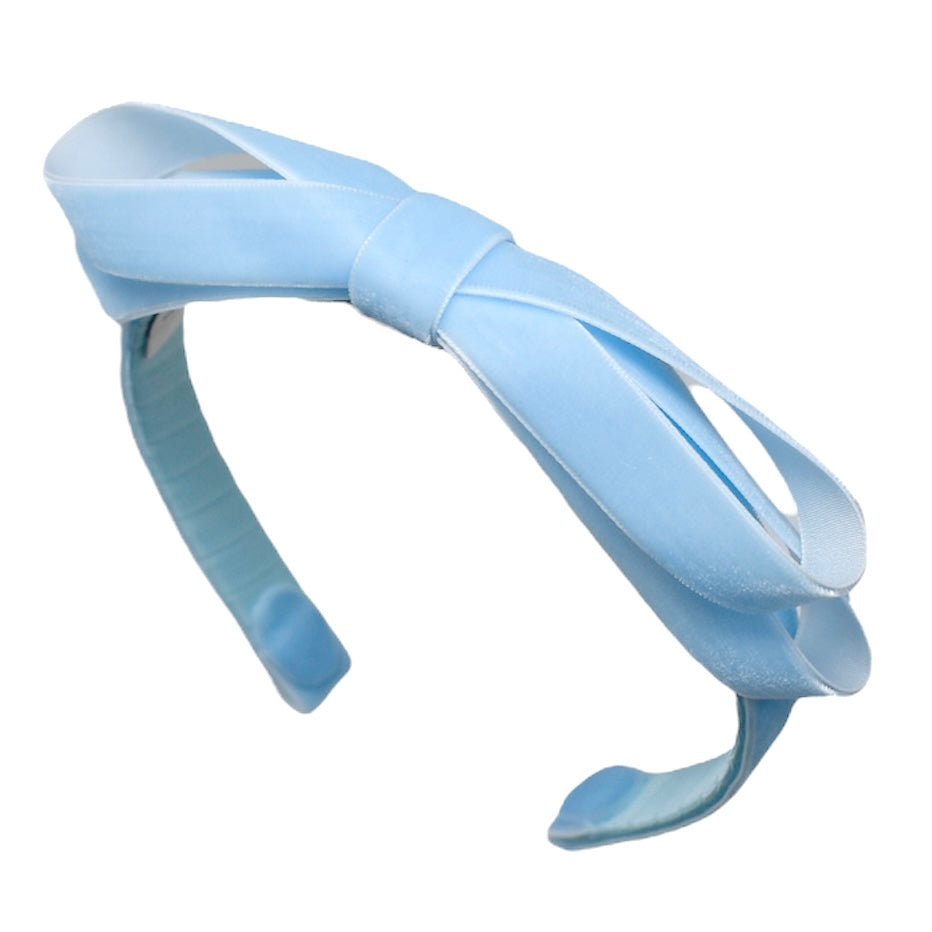 "Velvet Infinity: Sky Blue"