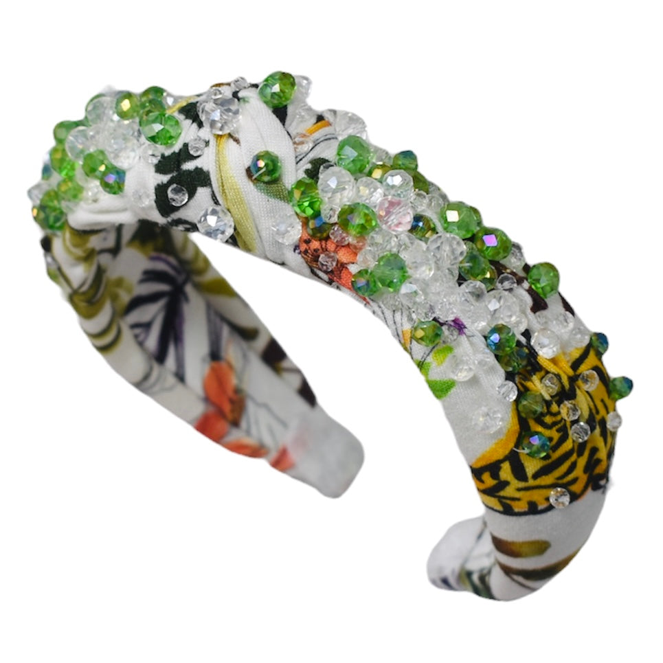 "Green Fierce: Diadema Nudo"