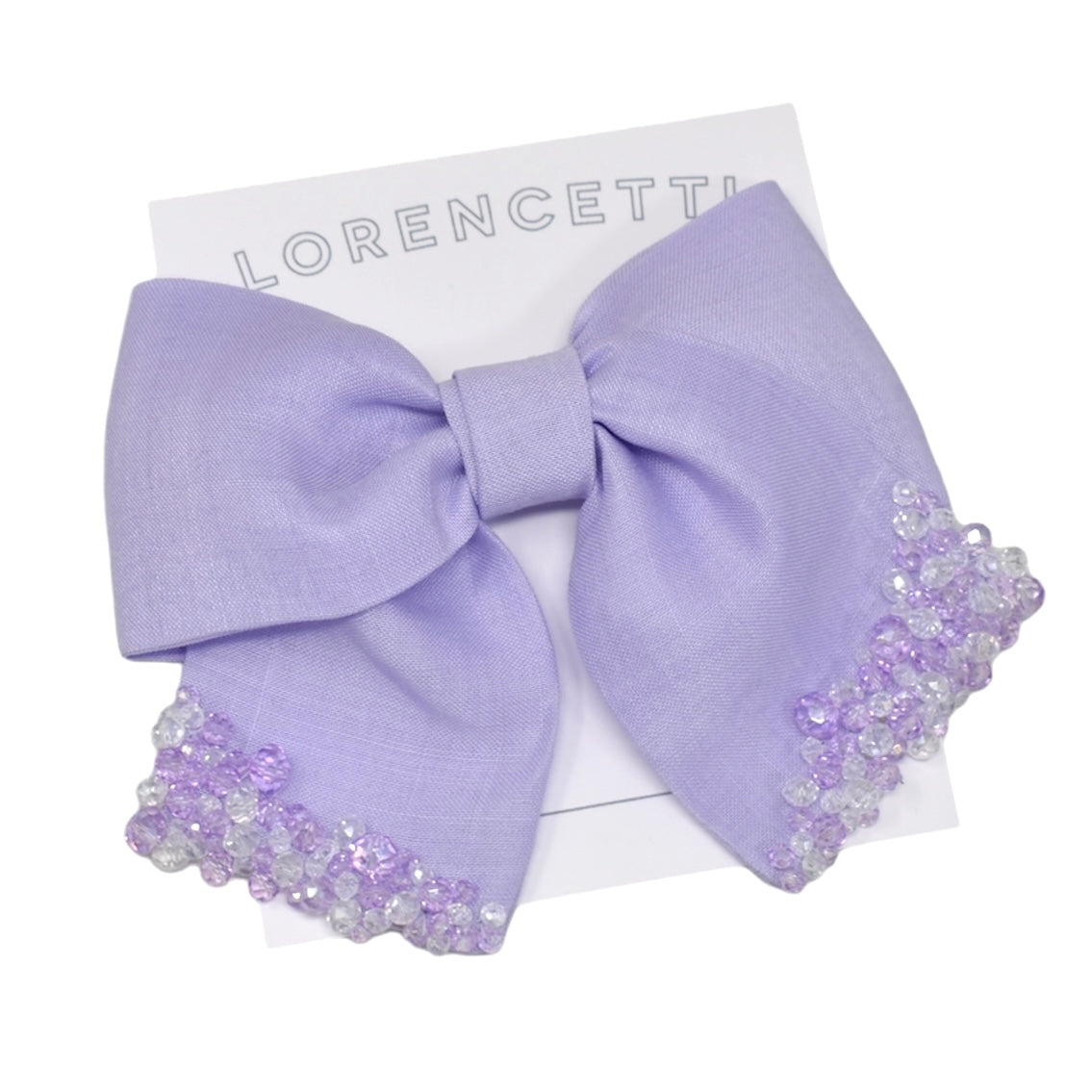 "Lilac Linen: Melina Bow"