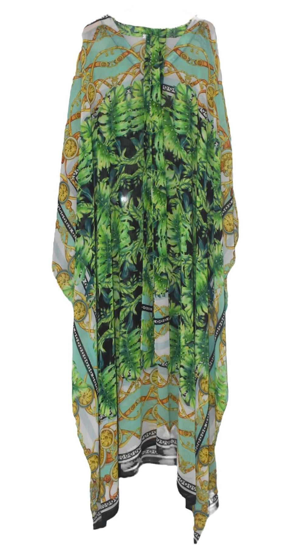 "Atzaro Green: Kaftan de Seda"