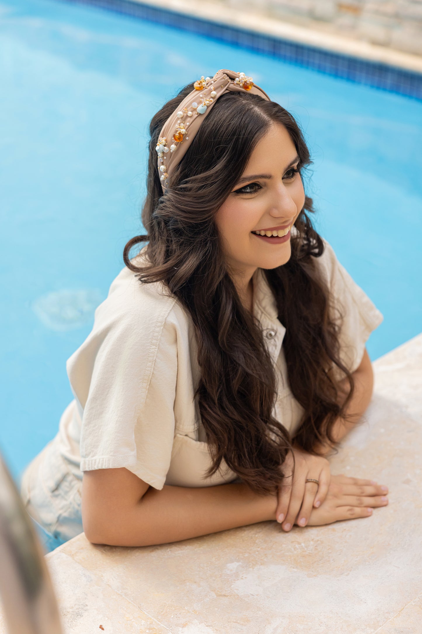 "Ritmo de la Isla: Diadema Turbante"