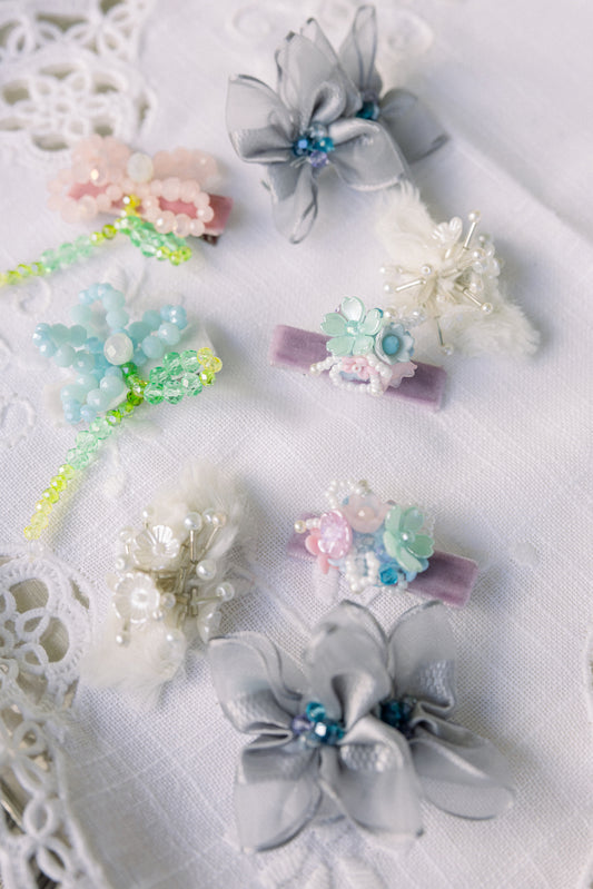 "Ivory Muse: Set Tocados"