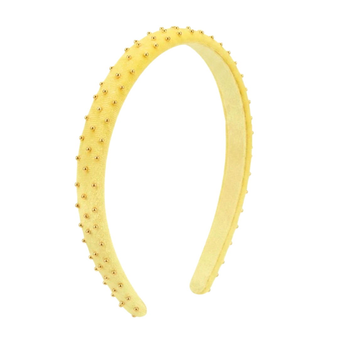 "Skinny Bolena: Yellow and Golden Pearls"