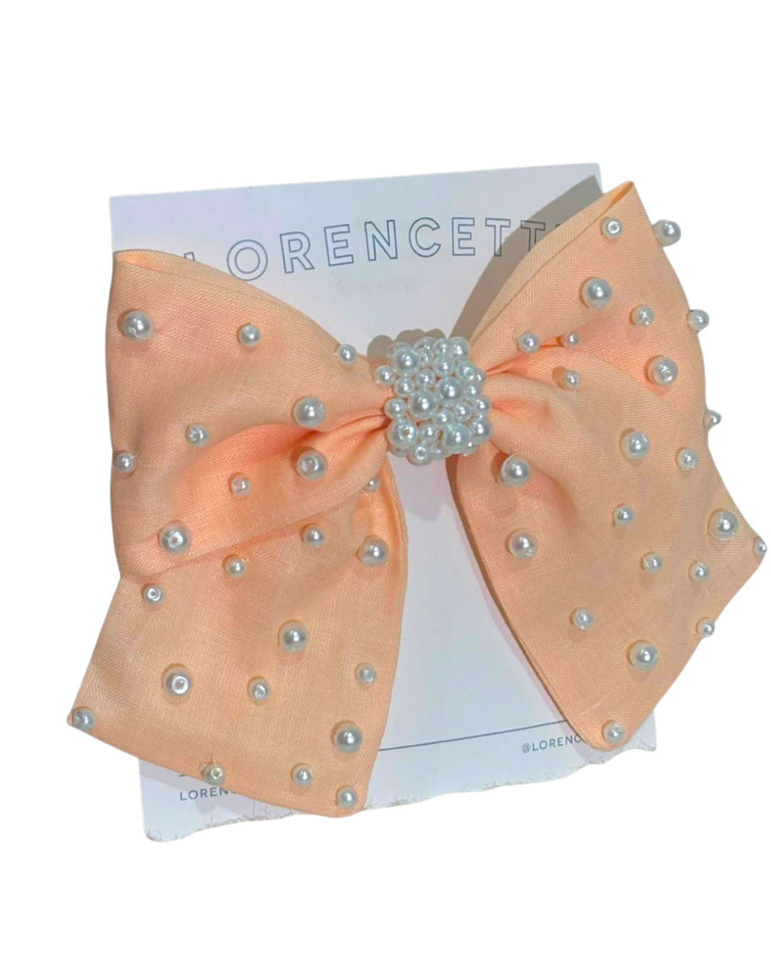 "Lazo Pearls Peach"