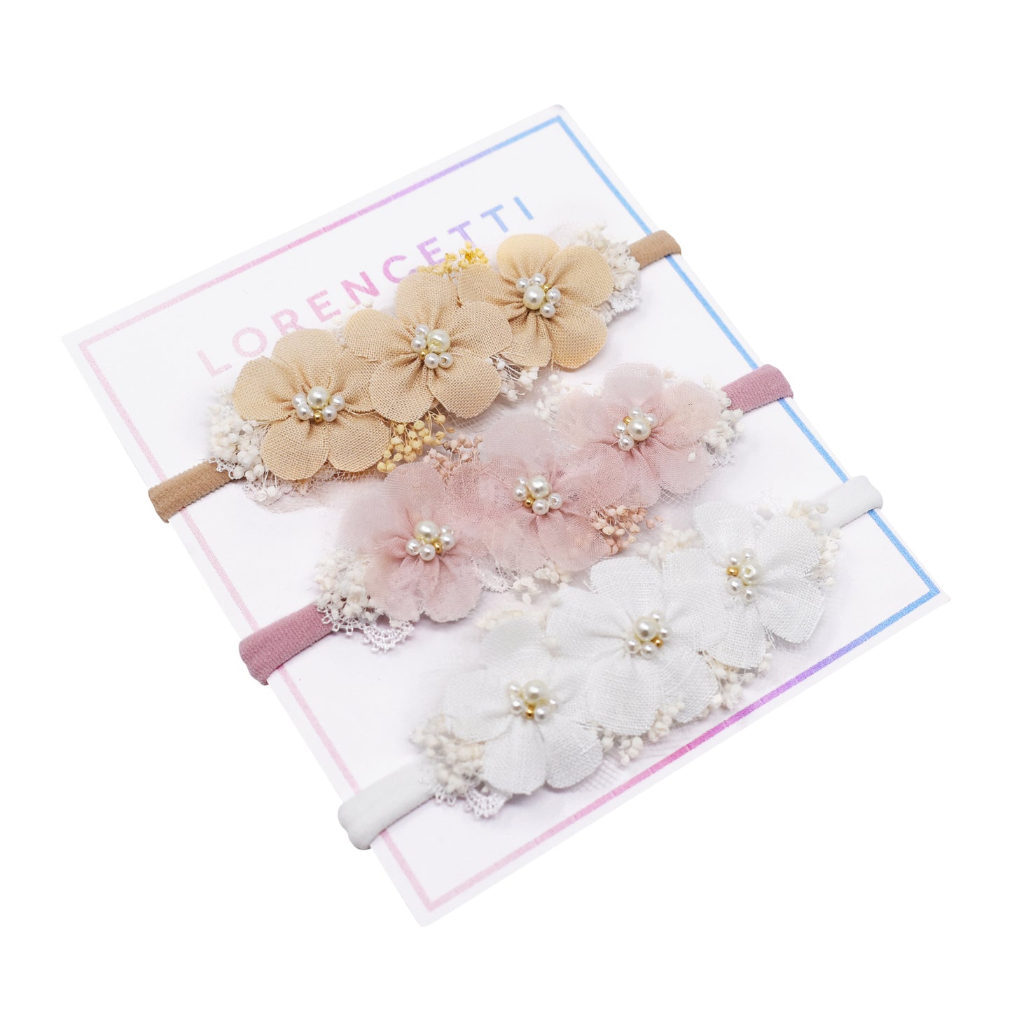 "Dainty Set: Nude/Mauve/White"