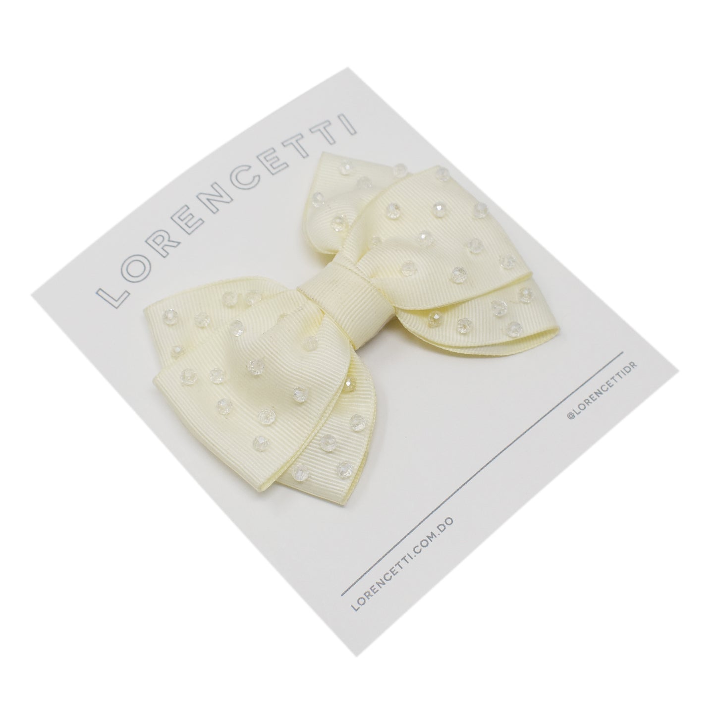 "Chica del Can: Ivory Clear"