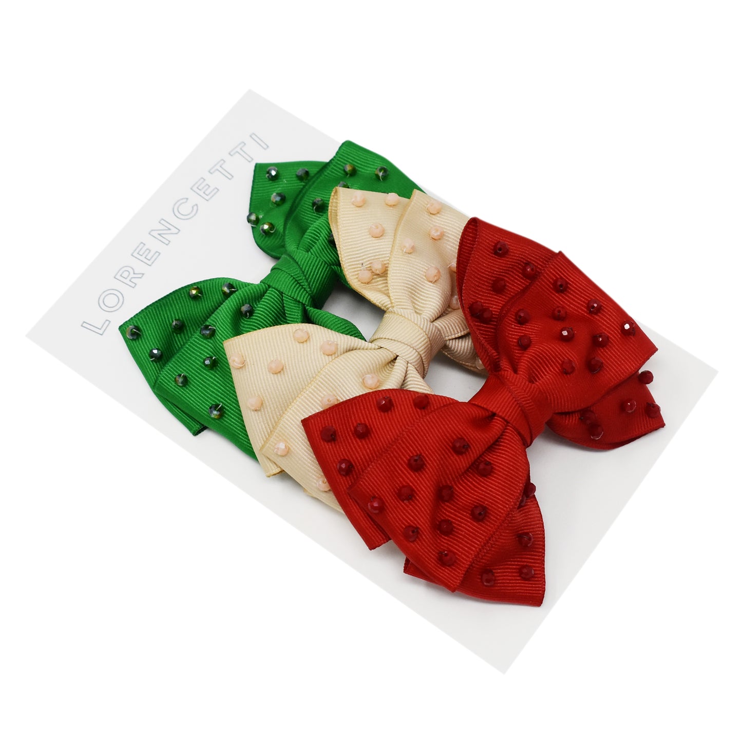 "CAN Set: Green/Nude/Red"