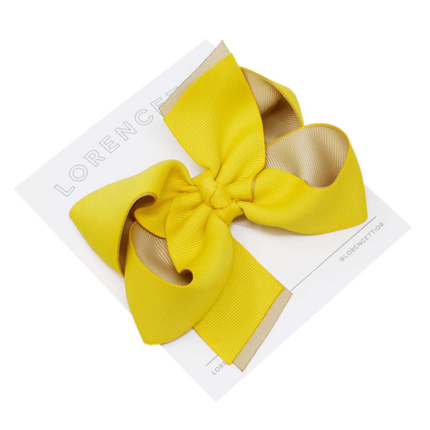 "Gros Mini: Amarillo/Beige"