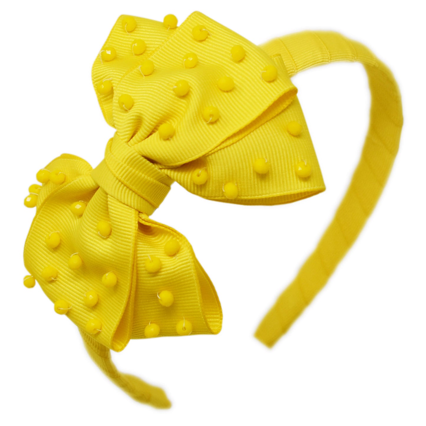 "Chica Can Cintillo: Amarillo Positivo"