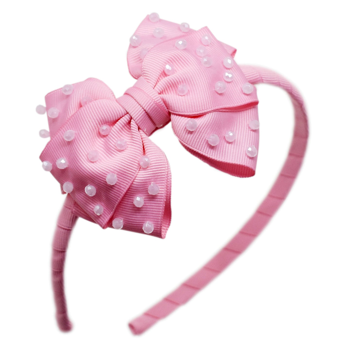 "Chica Can Cintillo: Rosa Palo"