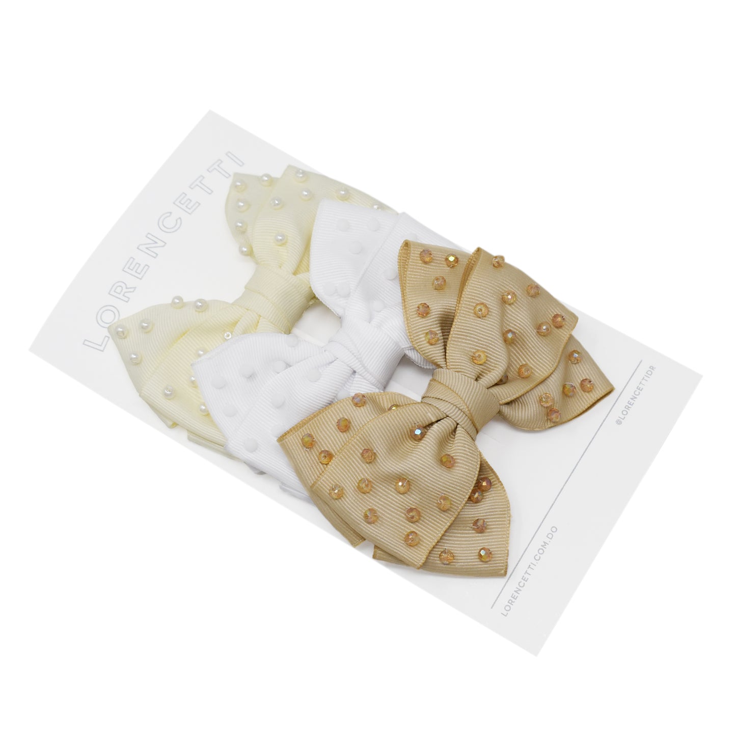 "CAN Set: Ivory/white/Nude"