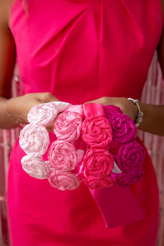 "The Rosette: Hot Pink"