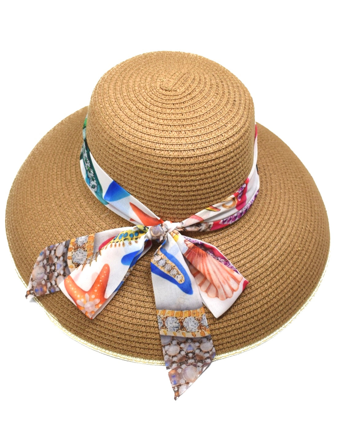 "Seashell Bay White: Sombrero"