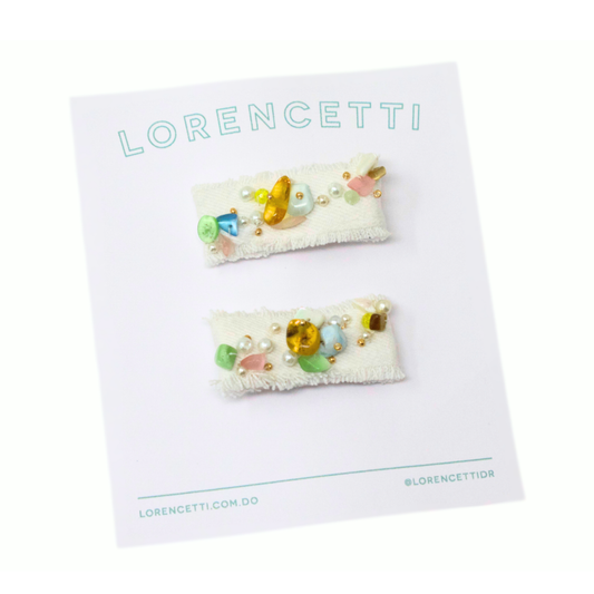 "Sol de Abril: Hairclips Set"