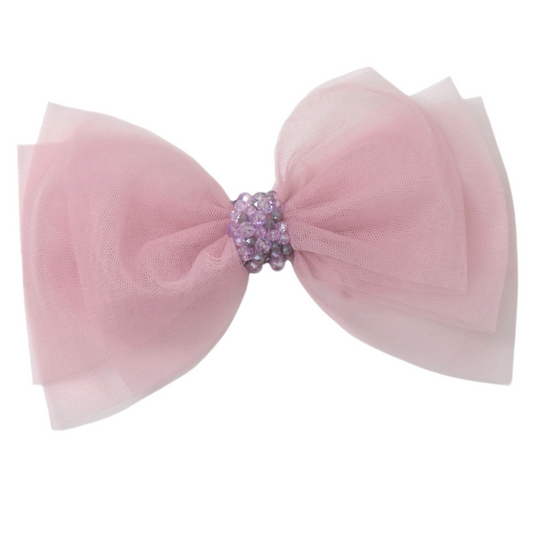 "Pretty Mauve: Party Bow"