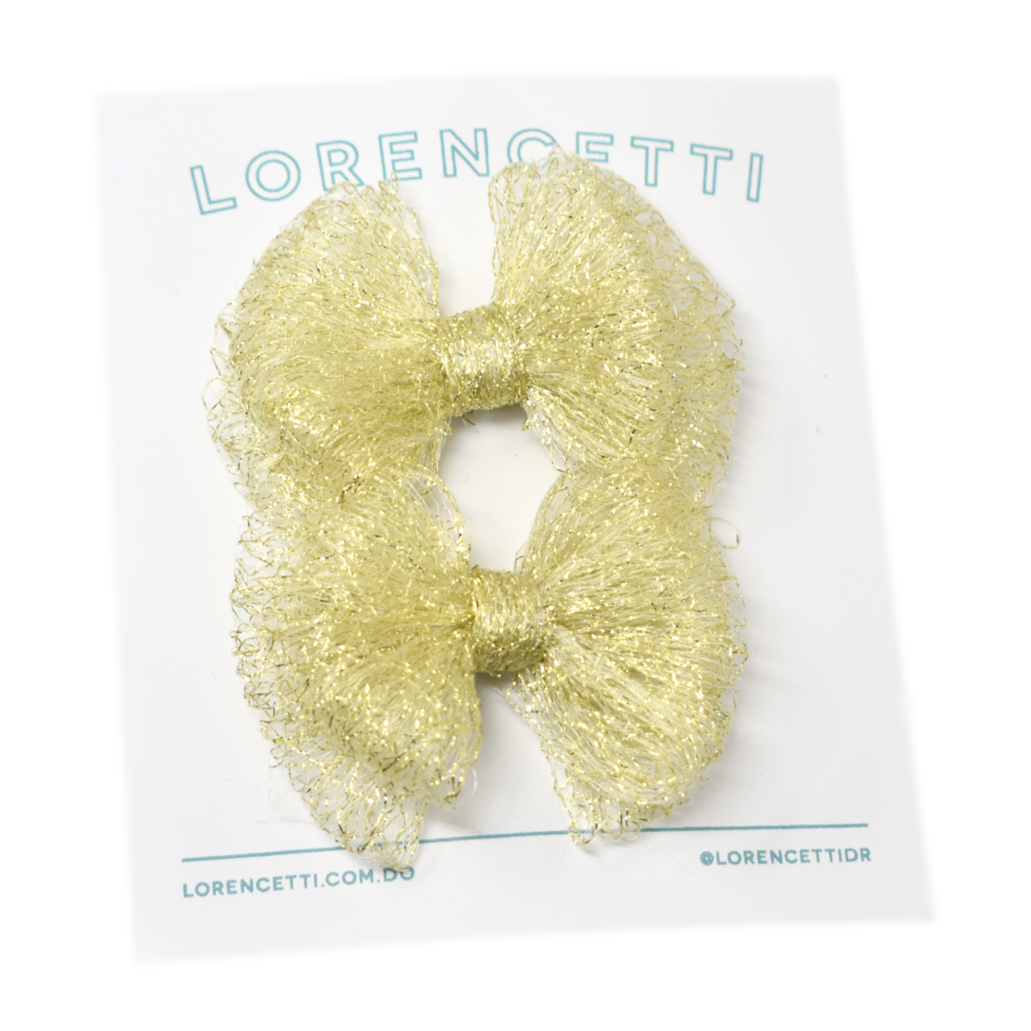 "Party Bows: Gold Holiday"