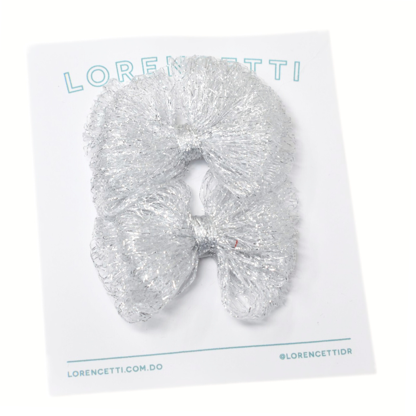 "Party Bows: Silver Holiday"