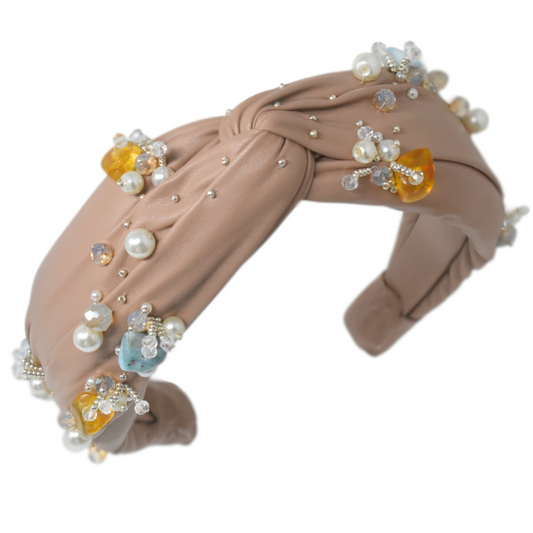 "Ritmo de la Isla: Diadema Turbante"