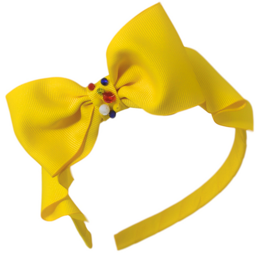"Crayola Brew Yellow: Cintillo Niña"