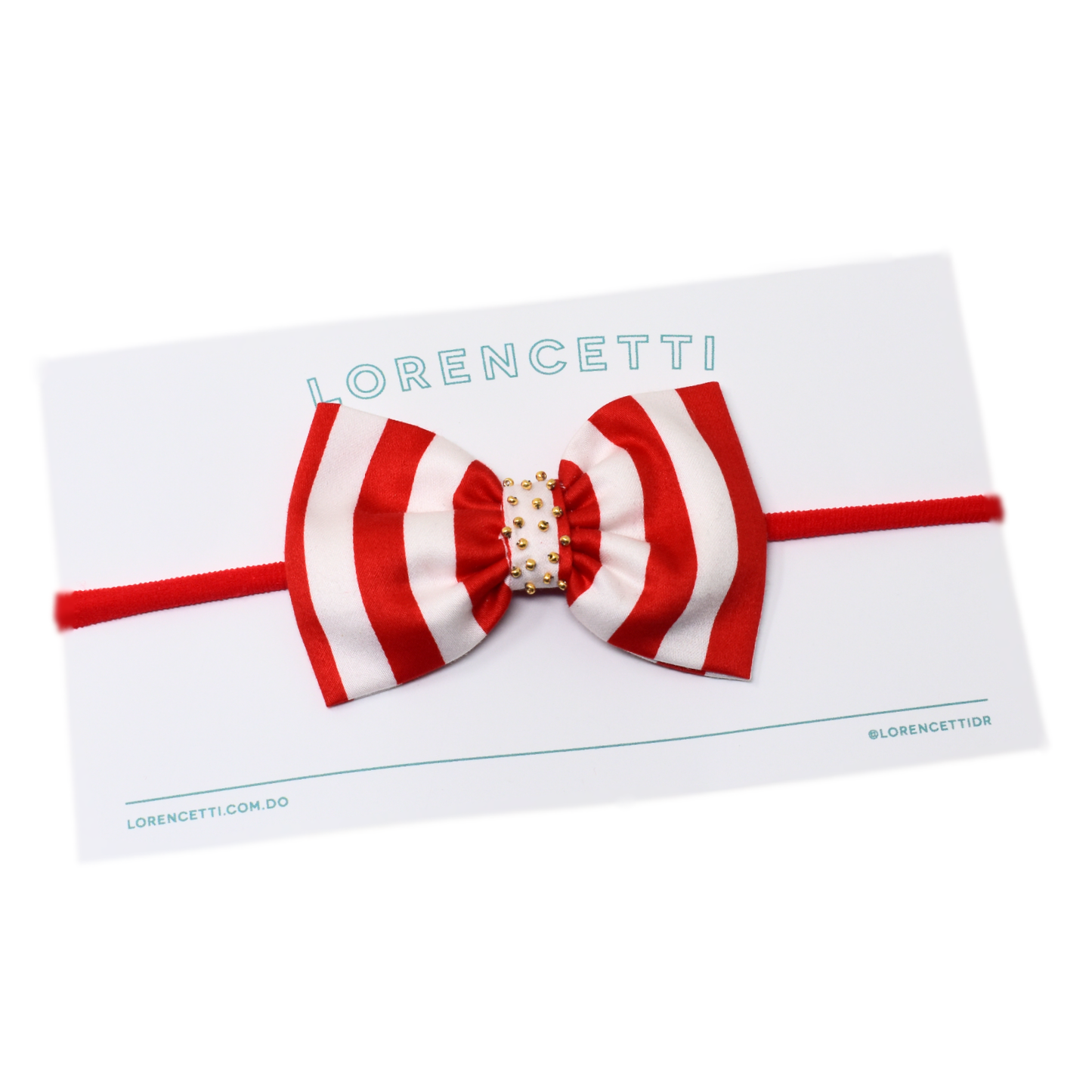 "Sra. Claus: Newborn Bow"