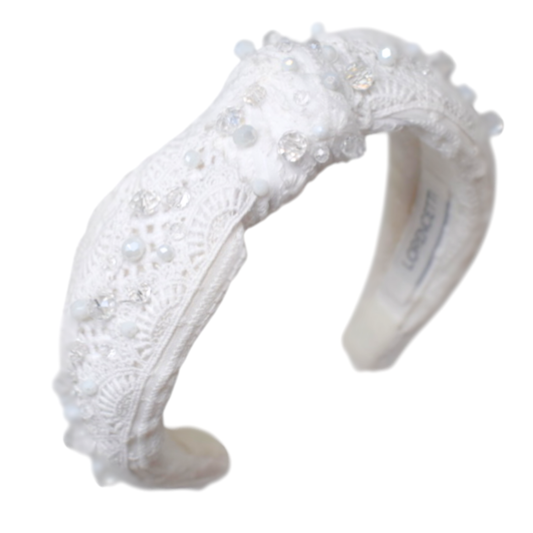 "Blanc Nuage: Diadema Nudo"