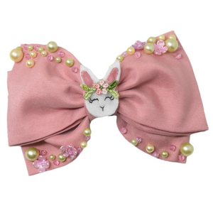 "Hop Hop: Easter Bunny Bow"